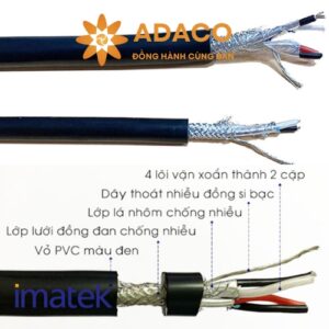 cáp tín hiệu vặn xoắn Imatek (RS485)