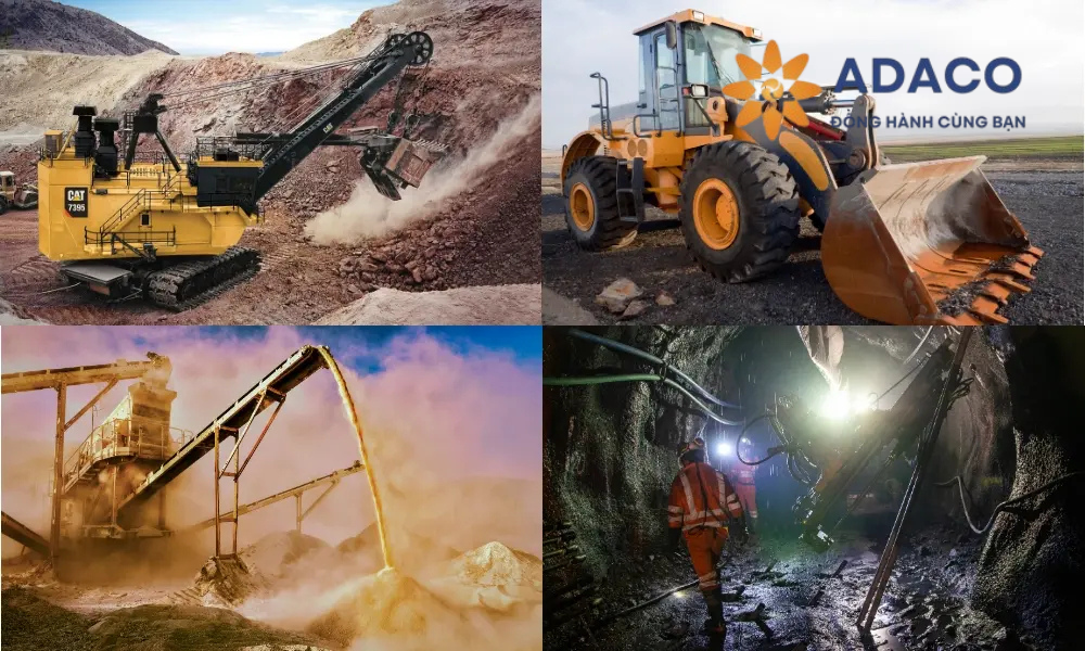 Cáp điện khai khoáng là gì? Đặc điểm, cấu tạo và ứng dụng trong môi trường hầm mỏ